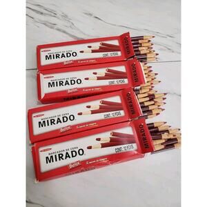 40 COUNT Berol Mirado Peel Off China Marker, Red,‎